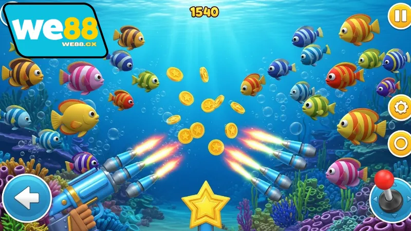 Vì sao nên chọn game bắn cá đổi thưởng We88?