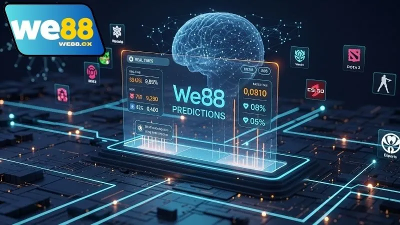 Vì sao We88 ứng dụng AI vào cá cược esports?